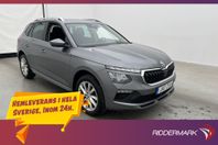 Skoda Kamiq 1.0 TSI 115hk Selection M/K-Värmare Kamera Drag