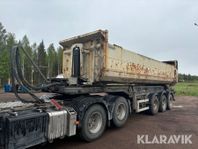 Tipptrailer Kilafors 3-axlig