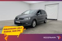 Volkswagen Sharan TDI 4M 7 Sits Värmare Kamera Eldörrar Drag