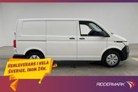 Volkswagen Transporter 2.0TDI Värm Drag Kamera CARPLAY Moms