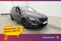 Skoda Octavia Combi RS 245hk Värm Kamera Drag CarPlay Elstol