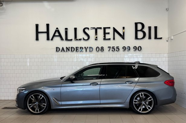 BMW M550 d xDrive Touring B&W HUD Drag Se Spec Svensksåld säljes i ...