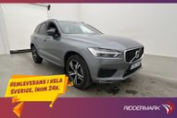 Volvo XC60 B4 AWD 197hk R Design VOC Head Up Värmare 360°