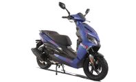 Motocr R9 PURE MATTBLÅ KLASS1 (45KM/H)