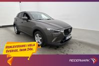 Mazda CX-3 120hk Vision Motorvärmare LED-Ramp Navi Sensorer