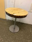 Cafe/ balkongbord, pelarmodell, metall, trä