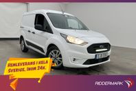 Ford Transit Connect 220 1.5 Värmare Dragkrok 3-Sit PDC Moms