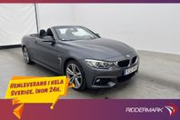 BMW 430 i xDrive Convertible M Sport HiFi Skinn Elstolar
