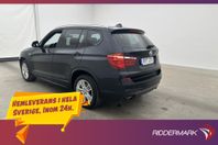 BMW X3 xDrive20d 190hk M-Sport HiFi Kamera Navi 0,52l/mil