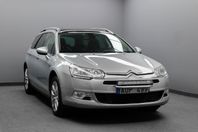 Citroën C5 2.2 HDi Aut 204hk Exclusive Pano Drag Värmare GPS