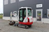 Minigrävare TB216 med 3 skopor