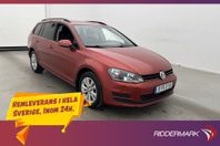 Volkswagen Golf 1.4 TSI 125hk Sensorer 448kr Skatt 0,53L/mil