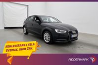 Audi A3 1.2 TFSI 110hk M&K-Värmare 492kr Skatt 0,5L/mil