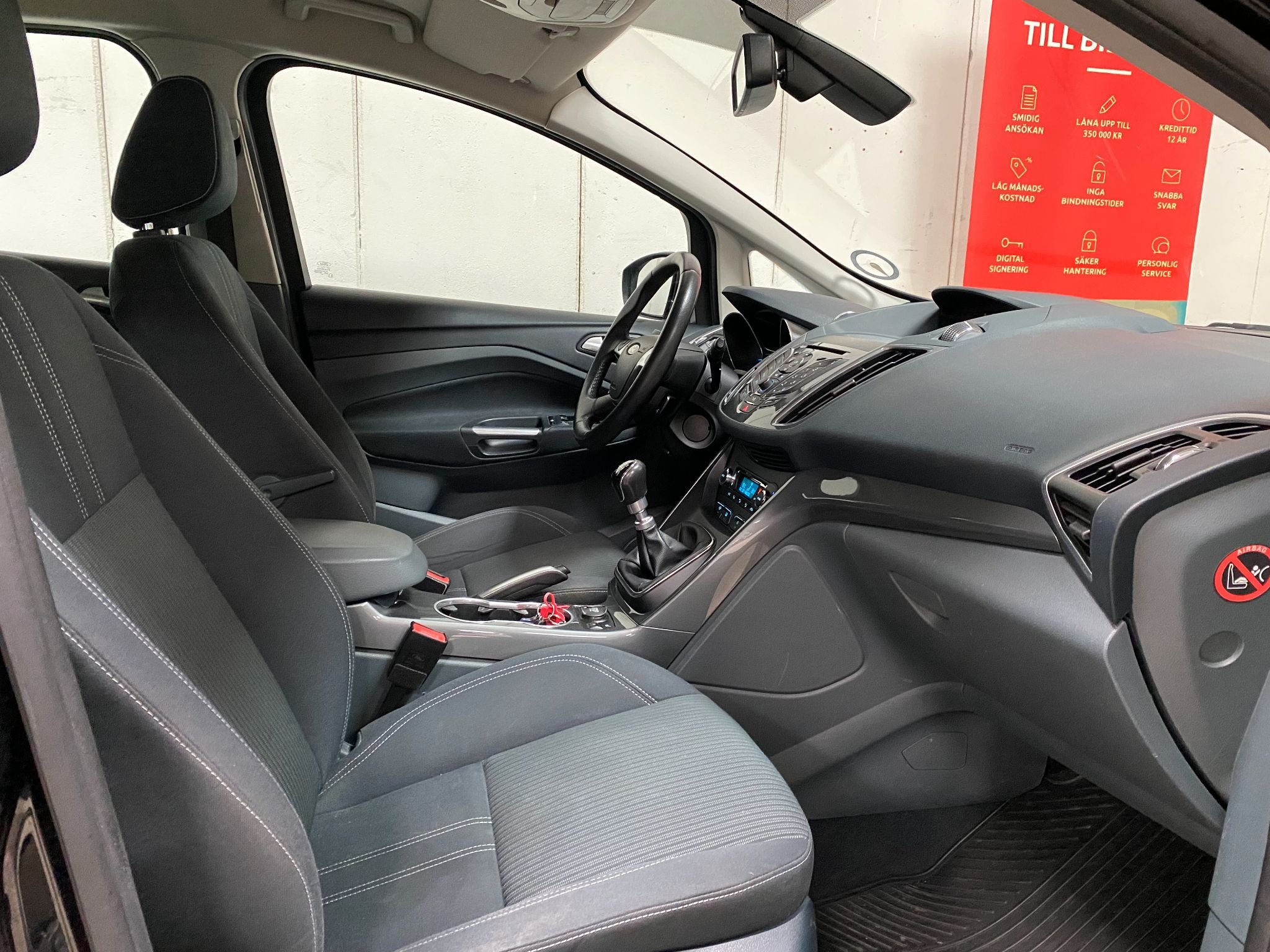 Ford C-MAX 1.6 TDCi Manuell, 6-trinn, 115hk, 2013