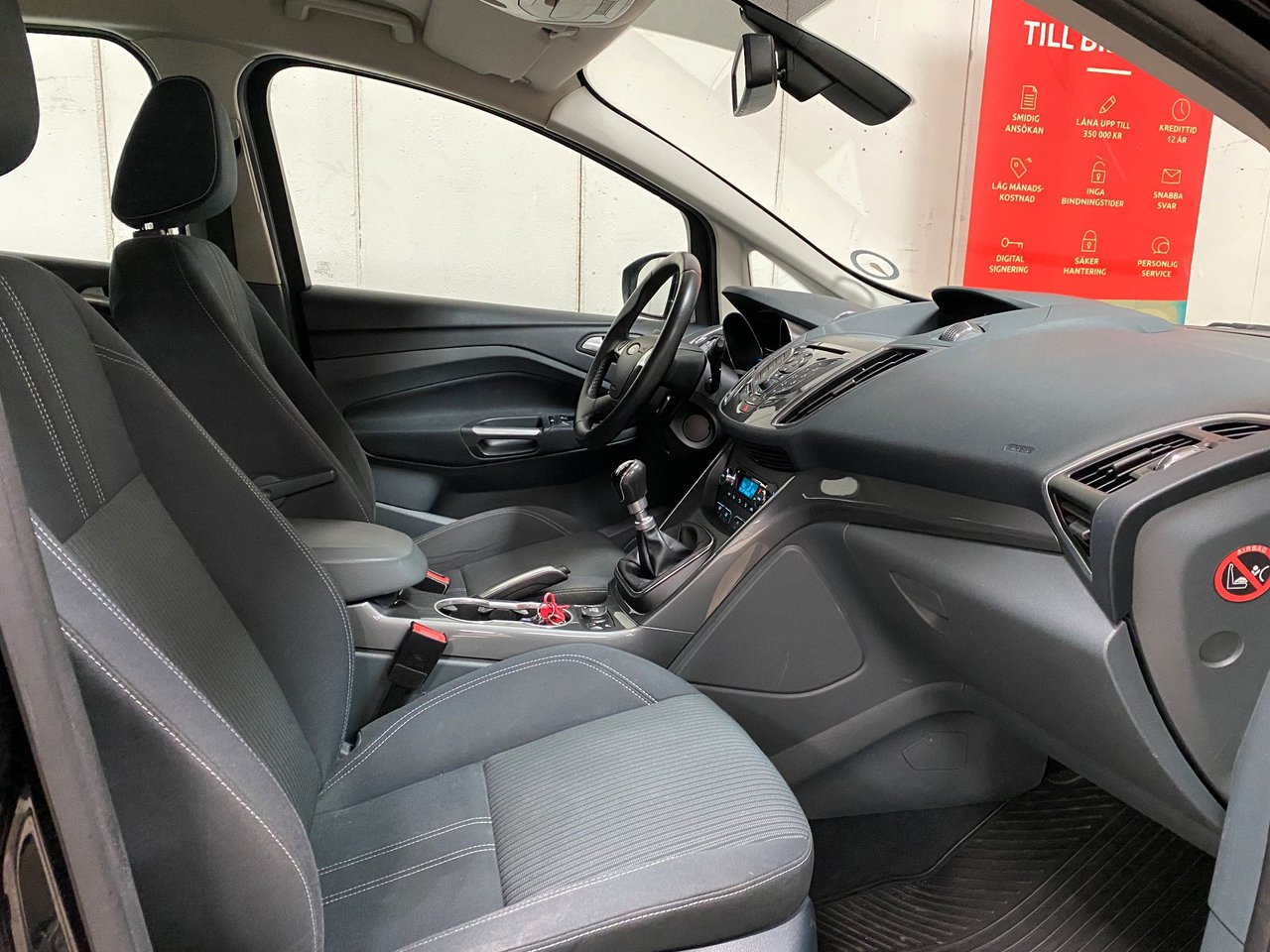 Ford C-MAX 1.6 TDCi Manuell, 6-trinn, 115hk, 2013