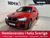 BMW X4 xDrive20d M Sport Pano 360° Drag Dvärm GPS H/K SoV