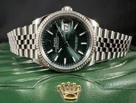 Rolex Datejust 36mm 126234 Mintgreen Fullset Toppskick 2023
