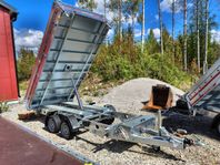 Tippsläp 3-vägstipp Temared Tipper 3617 3500kg