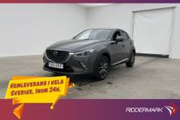 Mazda CX-3 2.0 150hk AWD Optimum Skinn BOSE Kamera HUD Drag