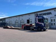 Scania R500 Dragbil ink Kässbohrer Lowbed Trailer