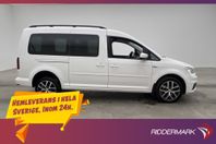 Volkswagen Caddy Maxi Life 4Motion Värmare PDC Dragkrok Moms