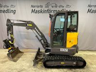 Volvo ECR25D Minigrävare - C SMÖRJ / SLÄPVAGN