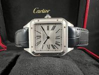 Cartier Santos Dumont Stål Large Fullset Toppskick 2024