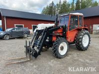 Traktor med lastare Valmet 604-4