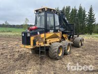 Skotare Cat 554 med kran Loglift 59F (94982)