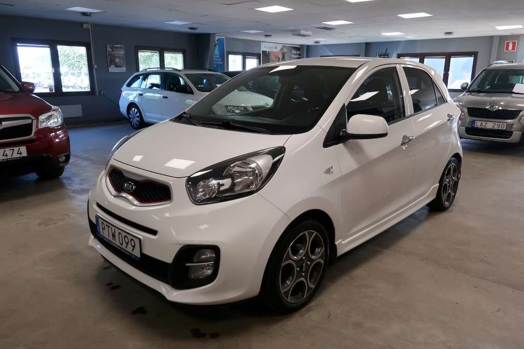 Kia Picanto 5-dörrar 1.0 Manuell, 69hk, 2015