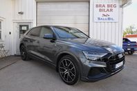 Audi Q8 50 TDI Q S Line B&O Skinn Värmare Drag 360° Matrix