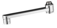 Svängbar Utloppspip VA 633616 L=350 mm för kromade blandare