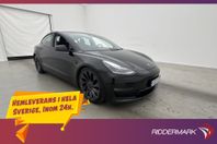 Tesla Model 3 Performance AWD Uppgraderad AP Svensksåld