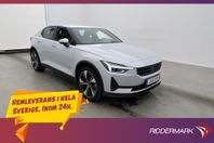 Polestar 2 Long Range Single Motor 231hk Kamera CarPlay
