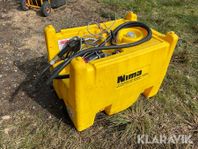 Dieseltank med 12V pump, Gripskopa till lastbilskran m.m