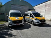 Ford Transit Custom 2 bilar, rullestol-rampe.pris pr. styck.