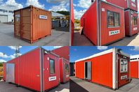 Container, Personalbod m.m
