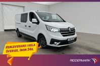 Renault trafic Dubbelhytt L2 Värmare Dragkrok B-Kamera Moms