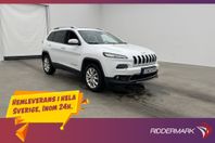 Jeep Cherokee 3.2 V6 272hk 4WD Pano Skinn Kamera Drag Navi
