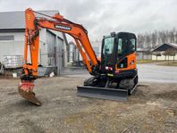 Minigrävare Doosan DX 62 R-3 -2022 | Engcon