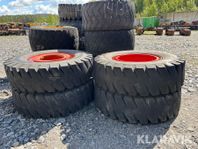 Truckdäck Bridgestone 18.00-33 4 st