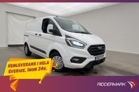 Ford Transit Custom 280 130hk Värmare Dragkrok B-Kamera Moms