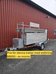 Beg Byggställning i Alu med Trailer 66 600:-