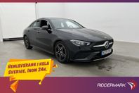 Mercedes-Benz CLA 200 163hk AMG Wide Kamera Navi Halvskinn