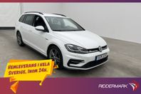 Volkswagen Golf Sportscombi R-Line Kamera Dragkrok CarPlay