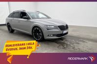 Skoda Superb Kombi 4x4 Sportline Värmare Kamera CarPlay Navi
