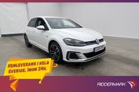 Volkswagen Golf GTE Värmare Cockpit Kamera CarPlay Halvskinn