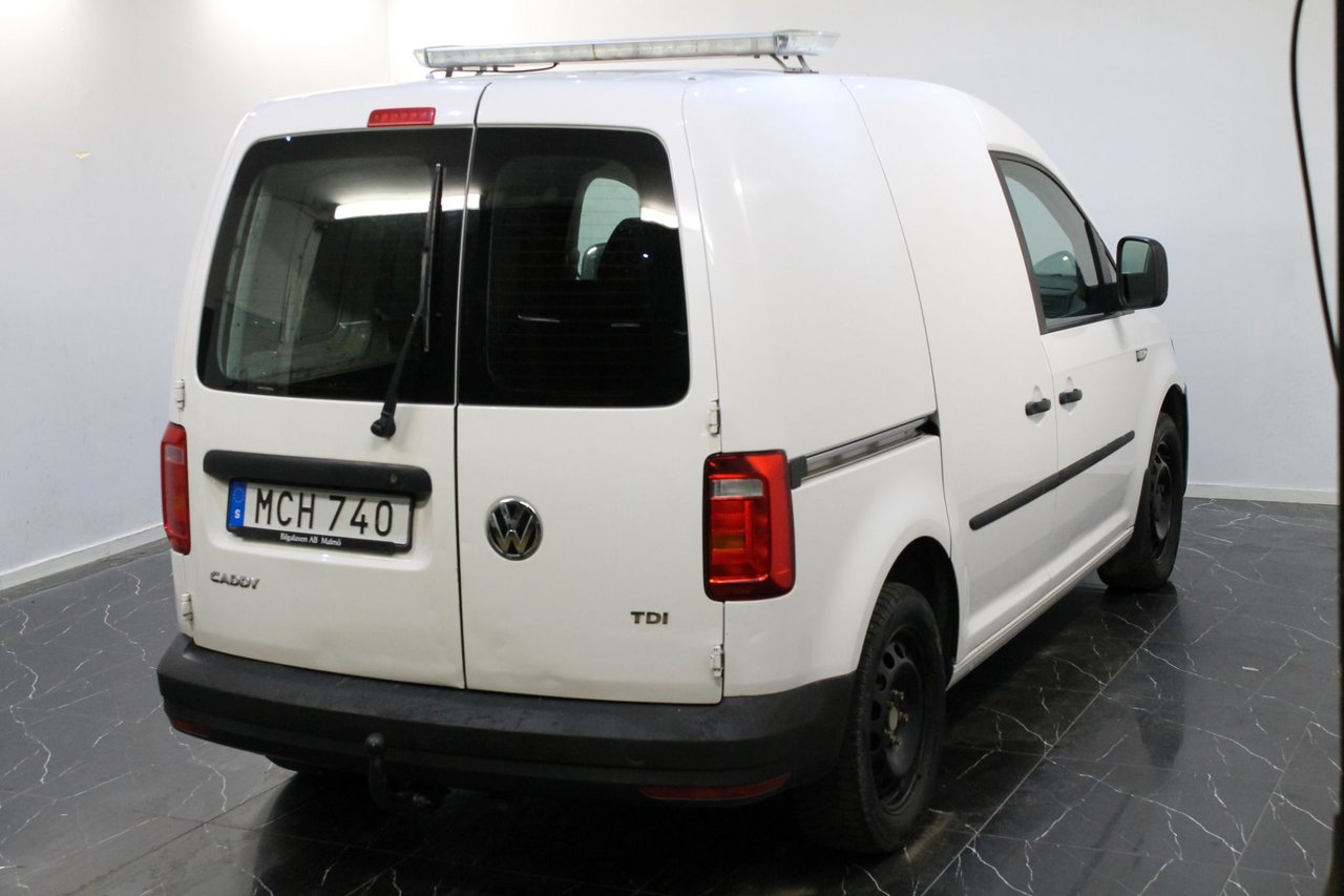 Volkswagen Caddy Van 2.0 TDI BMT Manuell, 5-trinn, 75hk, 2017
