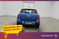 MINI Countryman Cooper D ALL4 Fä brukare Skinn Navi
