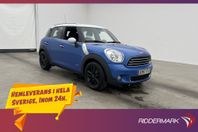 MINI Countryman Cooper D ALL4 Chili Skinn Navi Sensorer